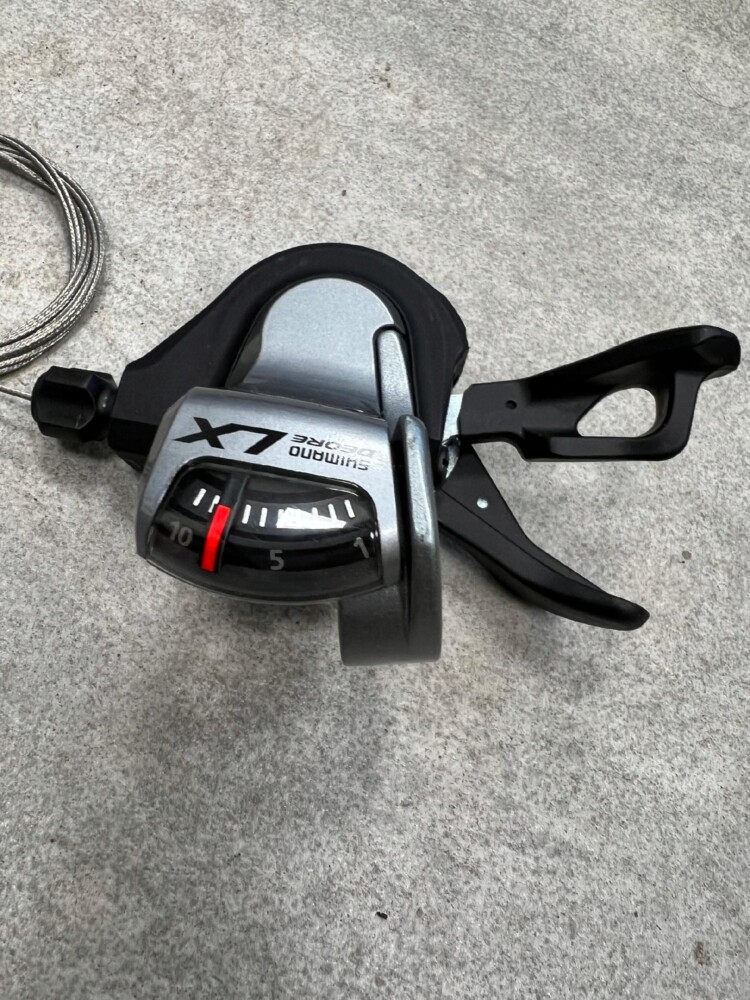 Manetka zmiany biegów SHIMANO DEORE LX SL-T670 10-biegowa + linka - obrazek 4