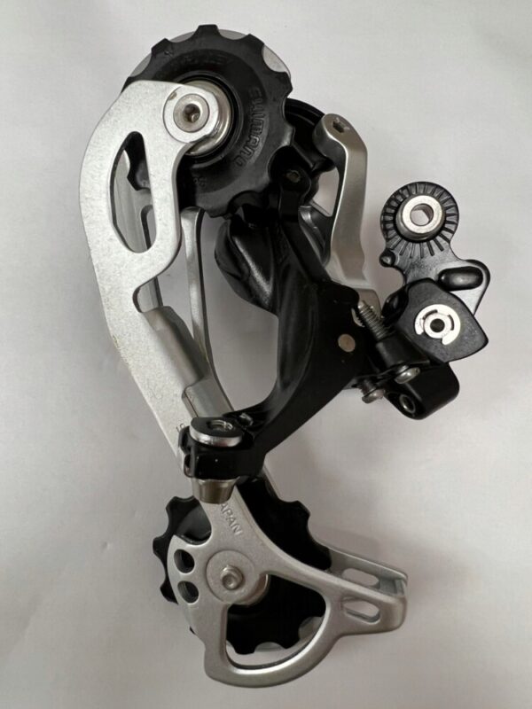 PRZERZUTKA TYLNA SHIMANO DEORE XT RD-M772 SGS 9 RZĘDOWA SGS długi wózek - obrazek 3