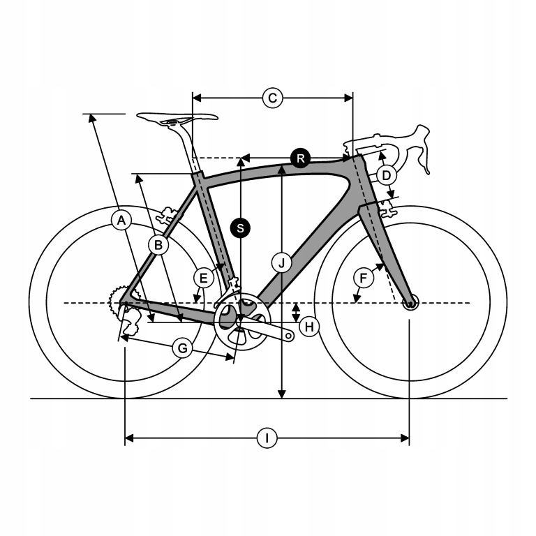 Rama szosowa Ridley Fenix SL Disc FSD08Cs rozm. XS 525 mm Carbon - obrazek 10