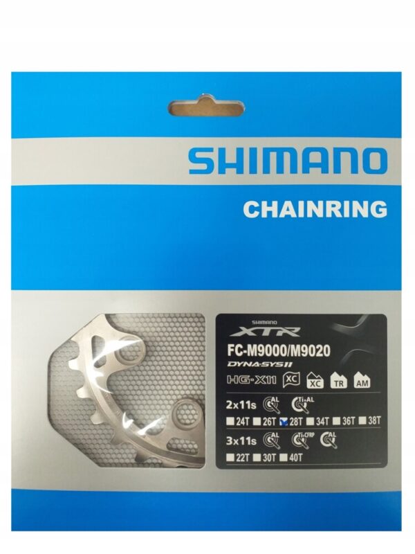 Zębatka tarcza Shimano XTR FC-M9000/M9020 28T