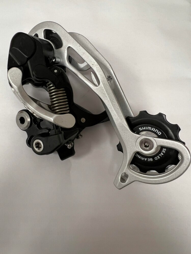 PRZERZUTKA TYLNA SHIMANO DEORE XT RD-M772 SGS 9 RZĘDOWA SGS długi wózek - obrazek 2