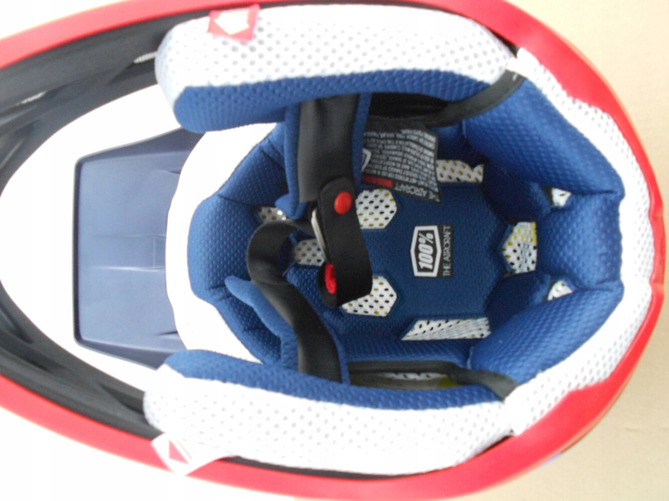 Kask Rowerowy 100% AIRCRAFT R8 - Blue r. XL - obrazek 6