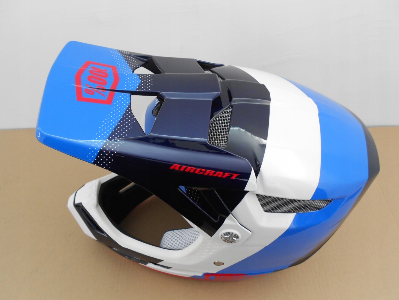 Kask Rowerowy 100% AIRCRAFT R8 - Blue r. XL - obrazek 3