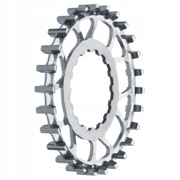 Zębatka 26T Carbon Drive BMN-K CDX do Bosch GEN2 - Stal Nierdzewna, Srebrna - obrazek 3