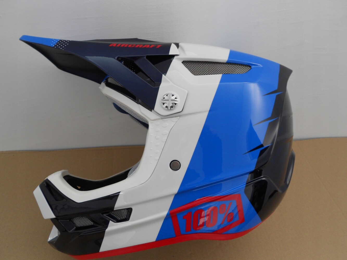 Kask Rowerowy 100% AIRCRAFT R8 - Blue r. XL - obrazek 2