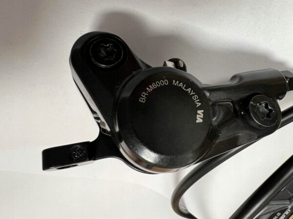 Hamulec tarczowy SHIMANO Deore BL-M6000 / BR-M6000 przód 1000 mm - obrazek 3