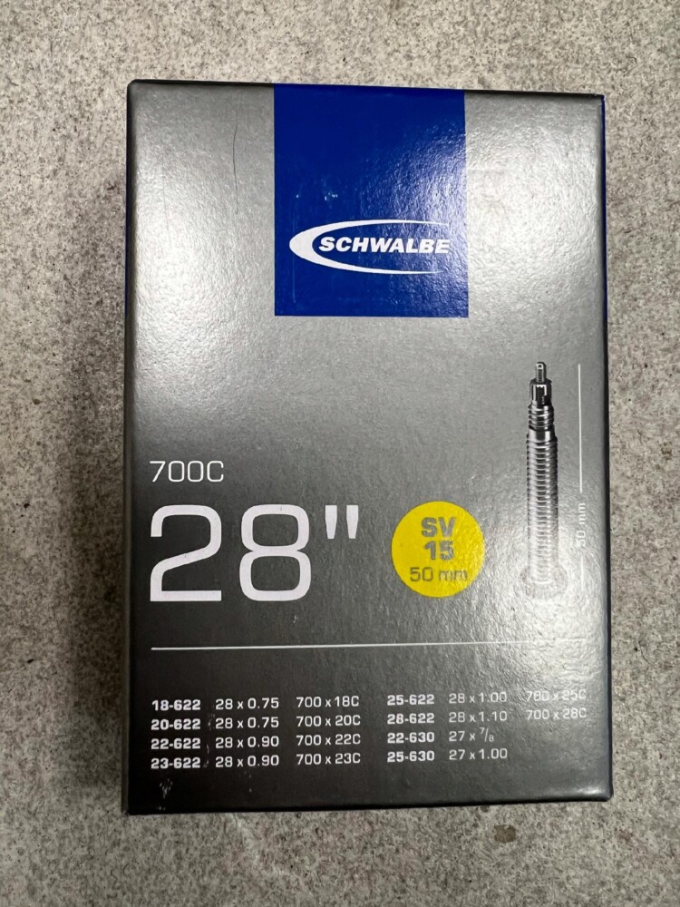 Dętka Schwalbe 28 cali, 700C, SV 15 Presta 50 mm - obrazek 2