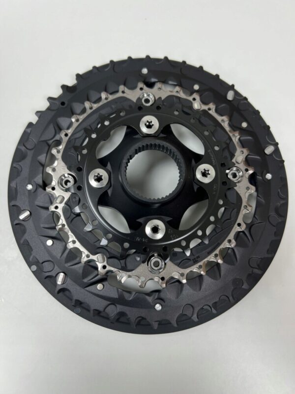 Korba rowerowa Shimano FC-M522 17 5mm 42/32/24T 3 x 10s - obrazek 3