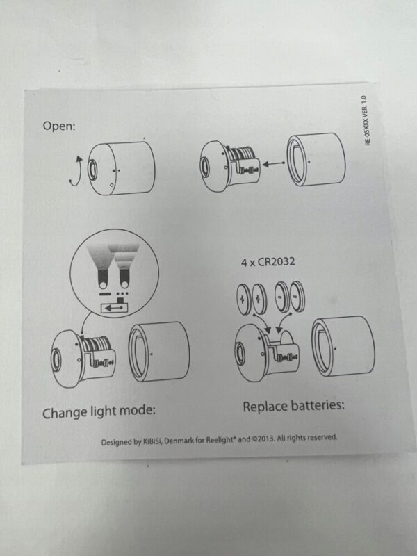 Lampka rowerowa Reelight Go (dwupak) CZERWONA - obrazek 5