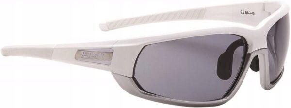Okulary rowerowe BBB BSG-45 ADAPT white chrome