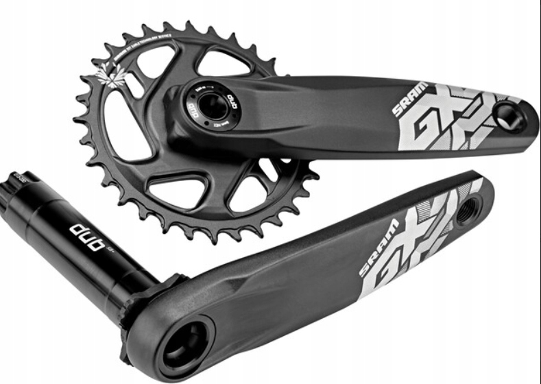 Mechanizm korbowy SRAM AM FC GX EAGLE SB+ DUB 175 BLK 32 - obrazek 2