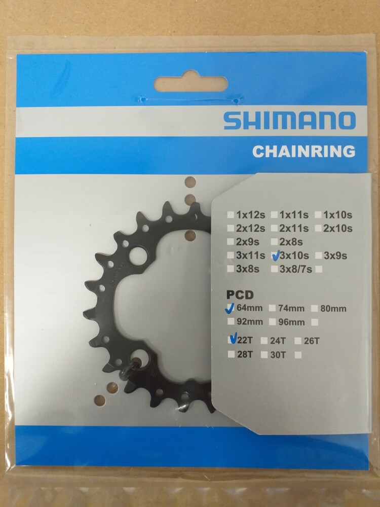 Zębatka tarcza Shimano SLX FC-M672 / M612 22T - obrazek 2