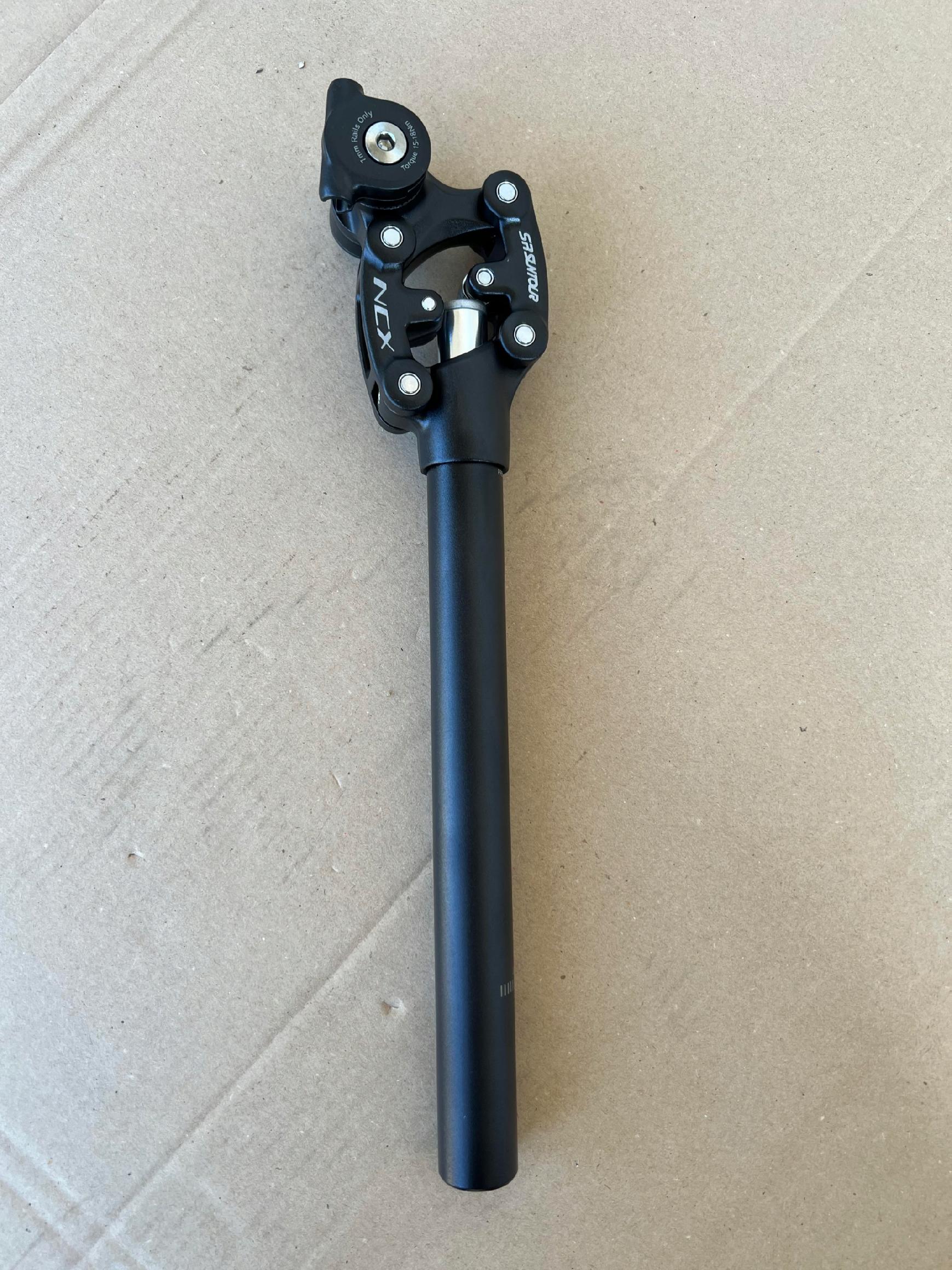 SZTYCA AMORTYZOWANA SR SUNTOUR NCX PANTOGRAF 27,2 mm, 350 mm - obrazek 4