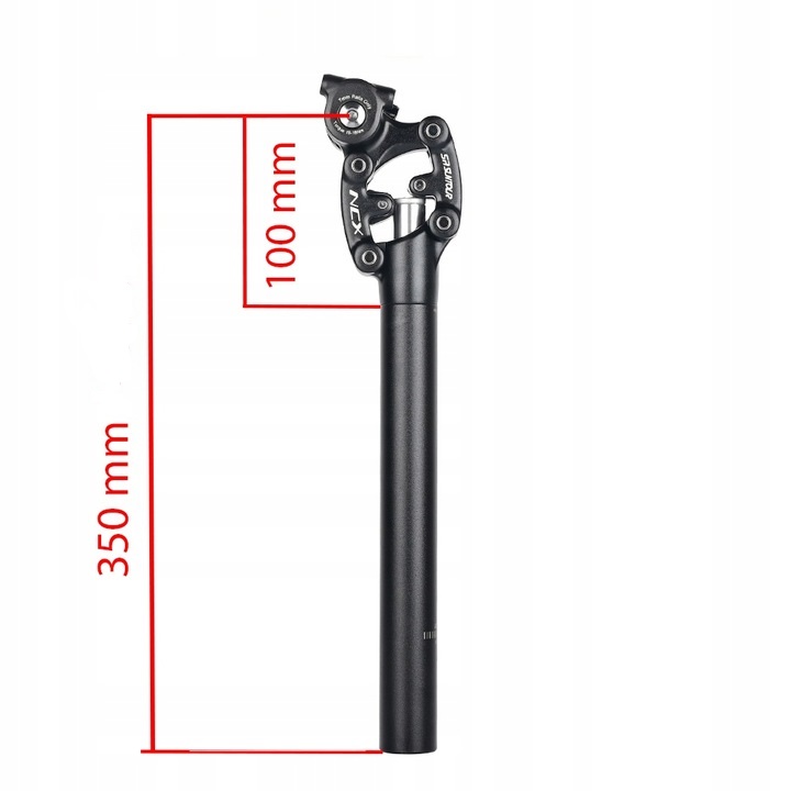 SZTYCA AMORTYZOWANA SR SUNTOUR NCX PANTOGRAF 27,2 mm, 350 mm - obrazek 6