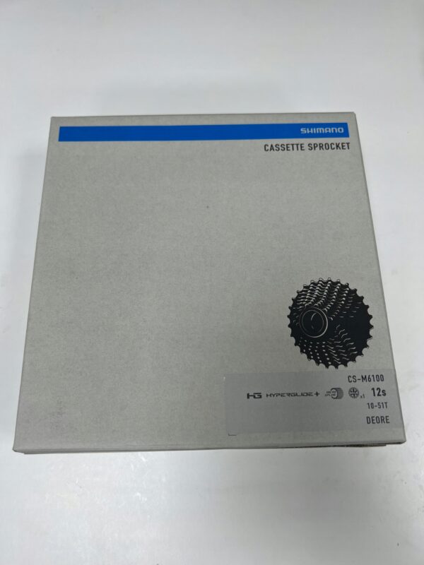 Kaseta Shimano Deore CS-M6100 12s 10-51T HYPERGLIDE+ Micro Spline BOX - obrazek 2