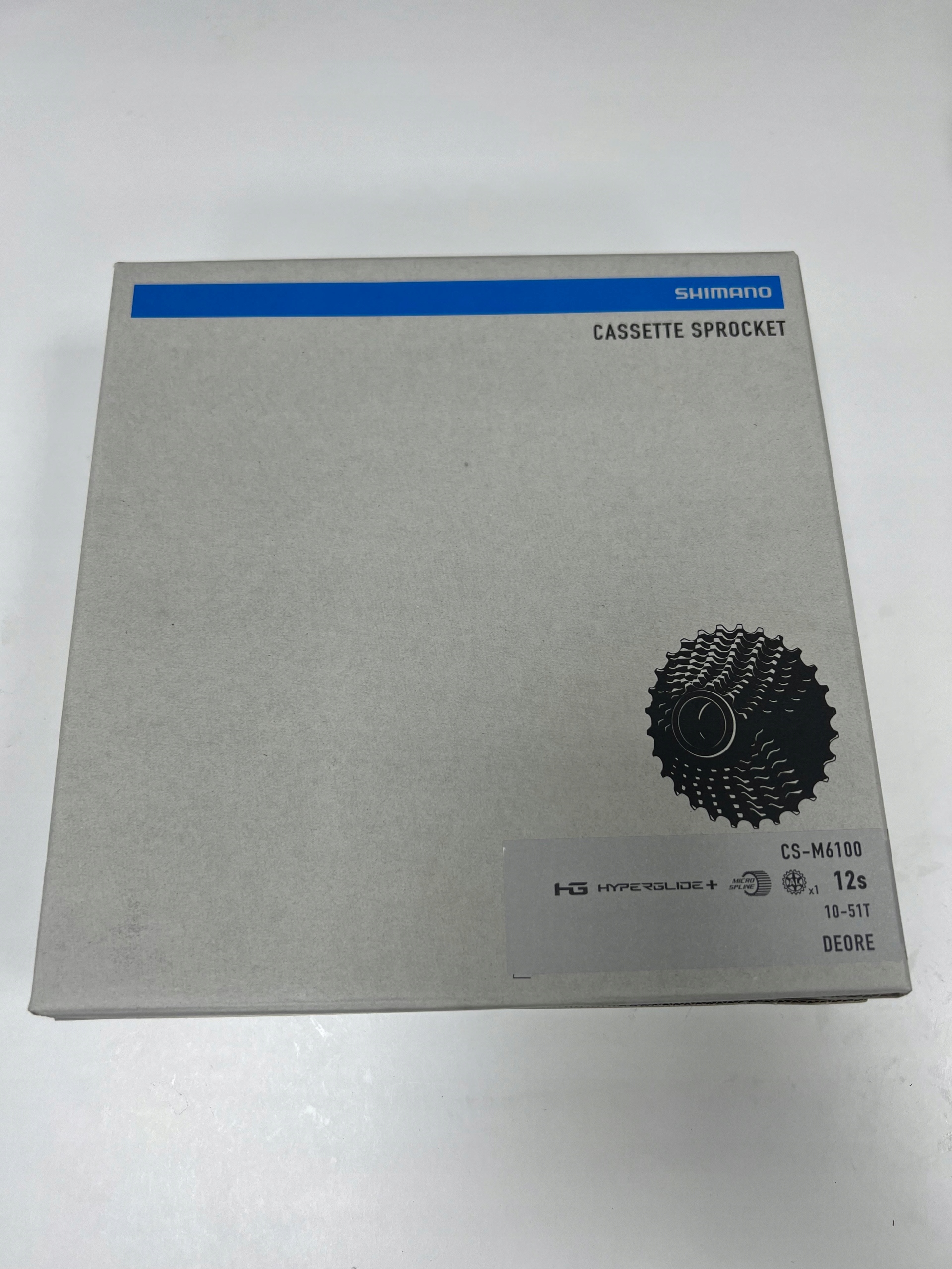 Kaseta Shimano Deore CS-M6100 12s 10-51T HYPERGLIDE+ Micro Spline BOX - obrazek 2