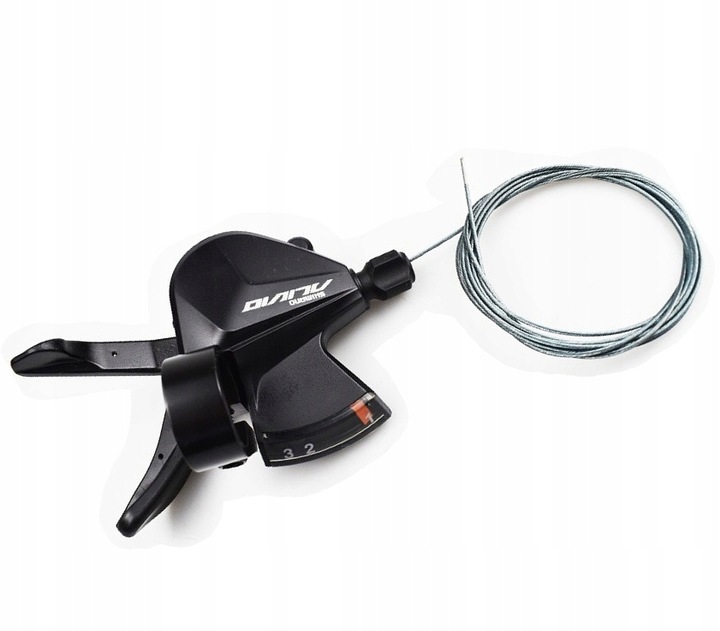 Manetka zmiany biegów SHIMANO Alivio SL-M3100 3-biegowa + linka - obrazek 2