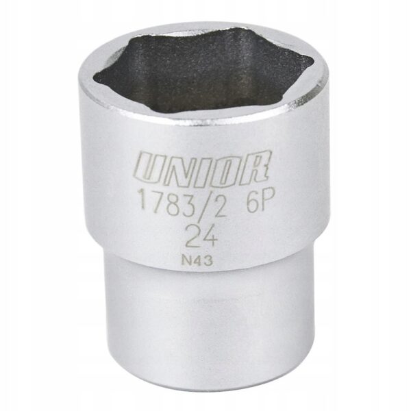 Nasadka Unior 24 mm 1783/1 6P do amortyzatorów, 1/2
