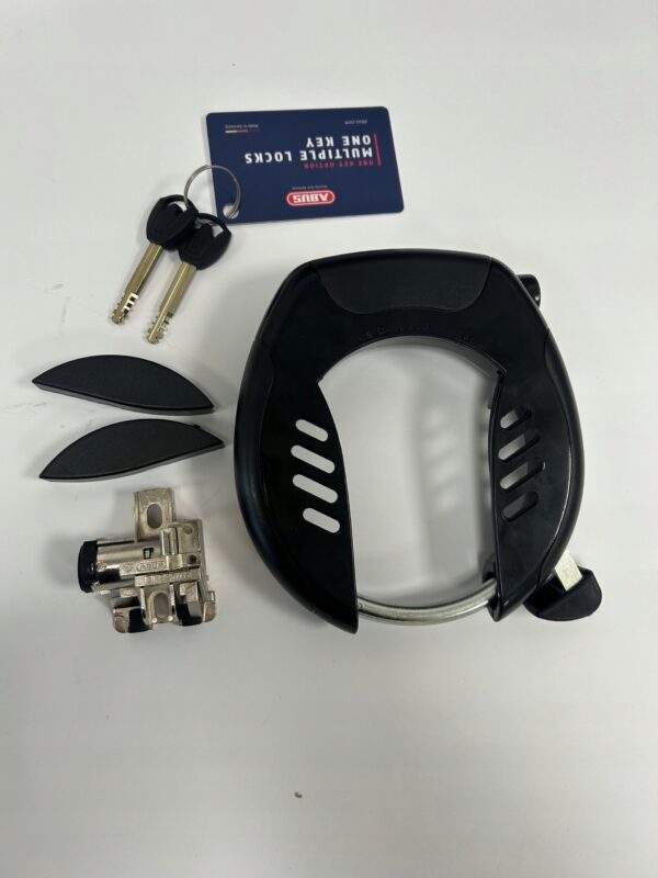 Zapięcie blokada tylnego koła ABUS 5955 Pro Shield X-PLus Bosch + zamek - obrazek 2