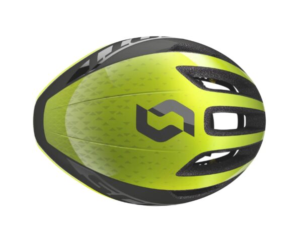 Kask rowerowy Scott Cadence Plus Yellow/Dark grey M - obrazek 4