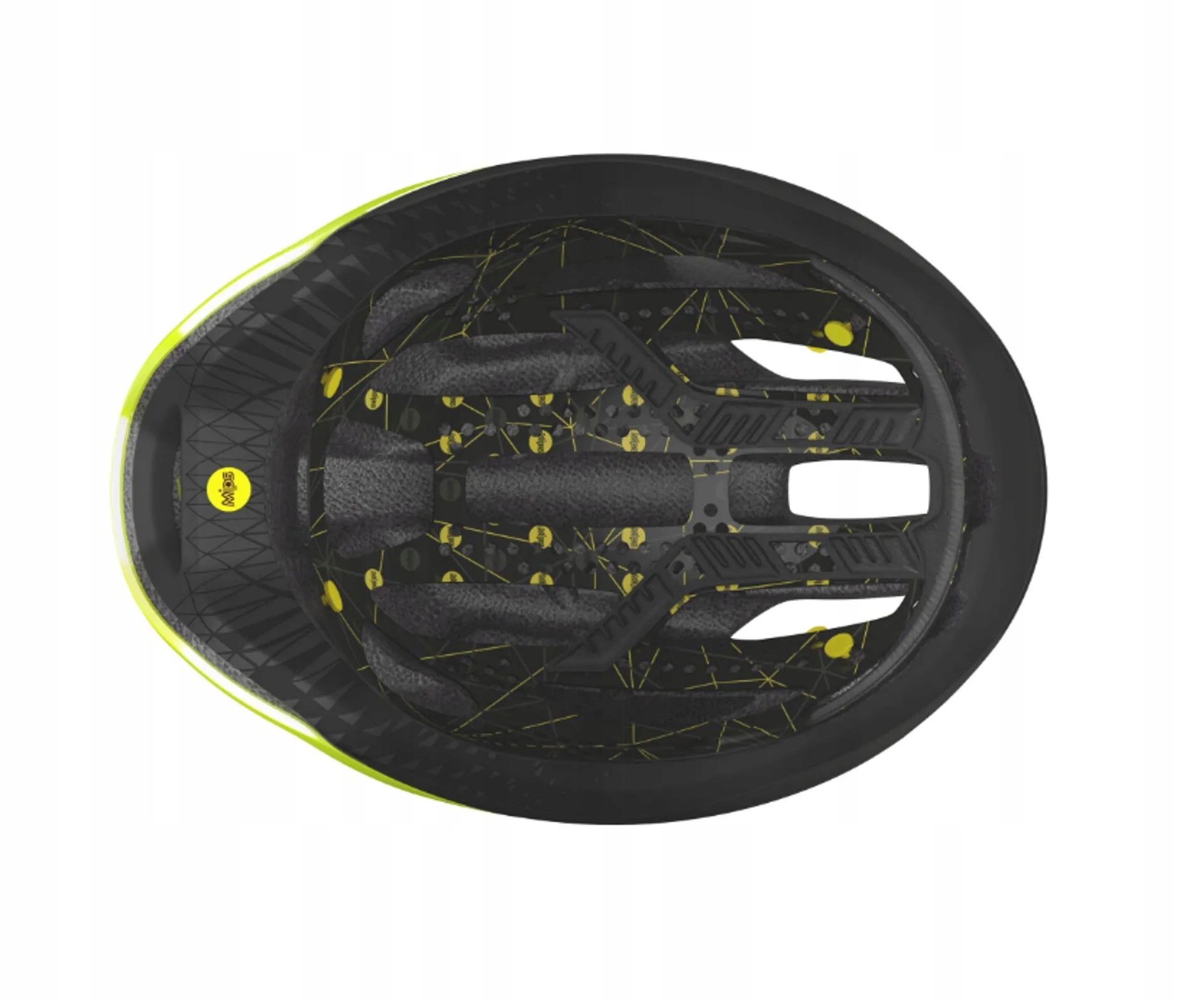 Kask rowerowy Scott Cadence Plus Yellow/Dark grey M - obrazek 3