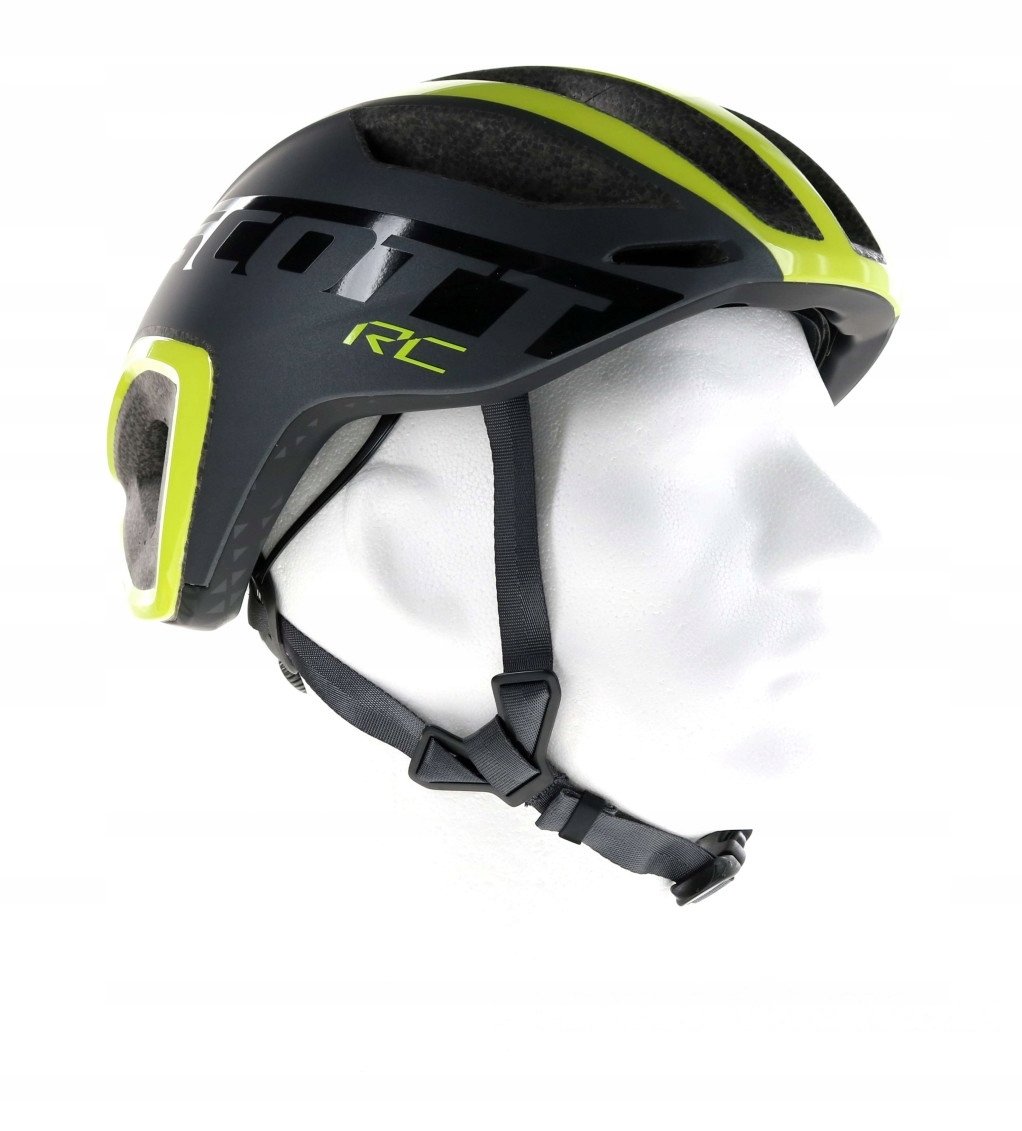 Kask rowerowy Scott Cadence Plus Yellow/Dark grey M - obrazek 2