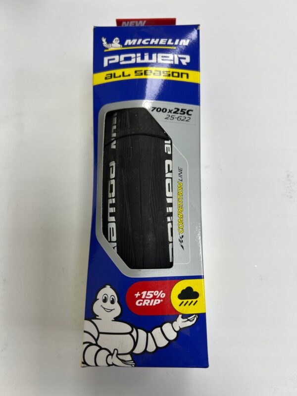Opona rowerowa Michelin POWER ALL SEASON 700x25C, 25-622, zwijana - obrazek 2