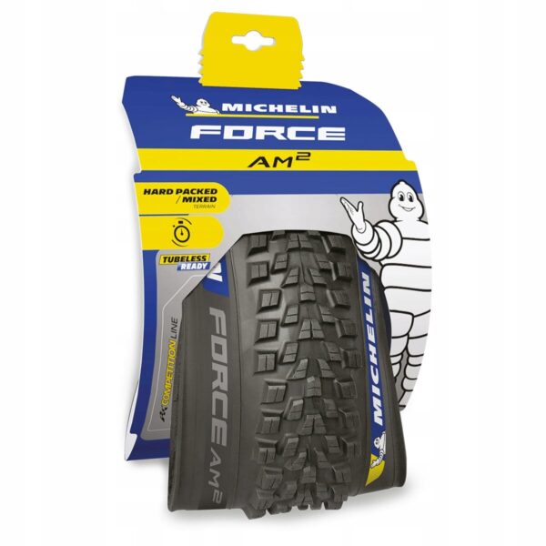 Opona Rowerowa MICHELIN FORCE AM2 29X2.40 (61-622) zwijana Tubeless Ready - obrazek 2