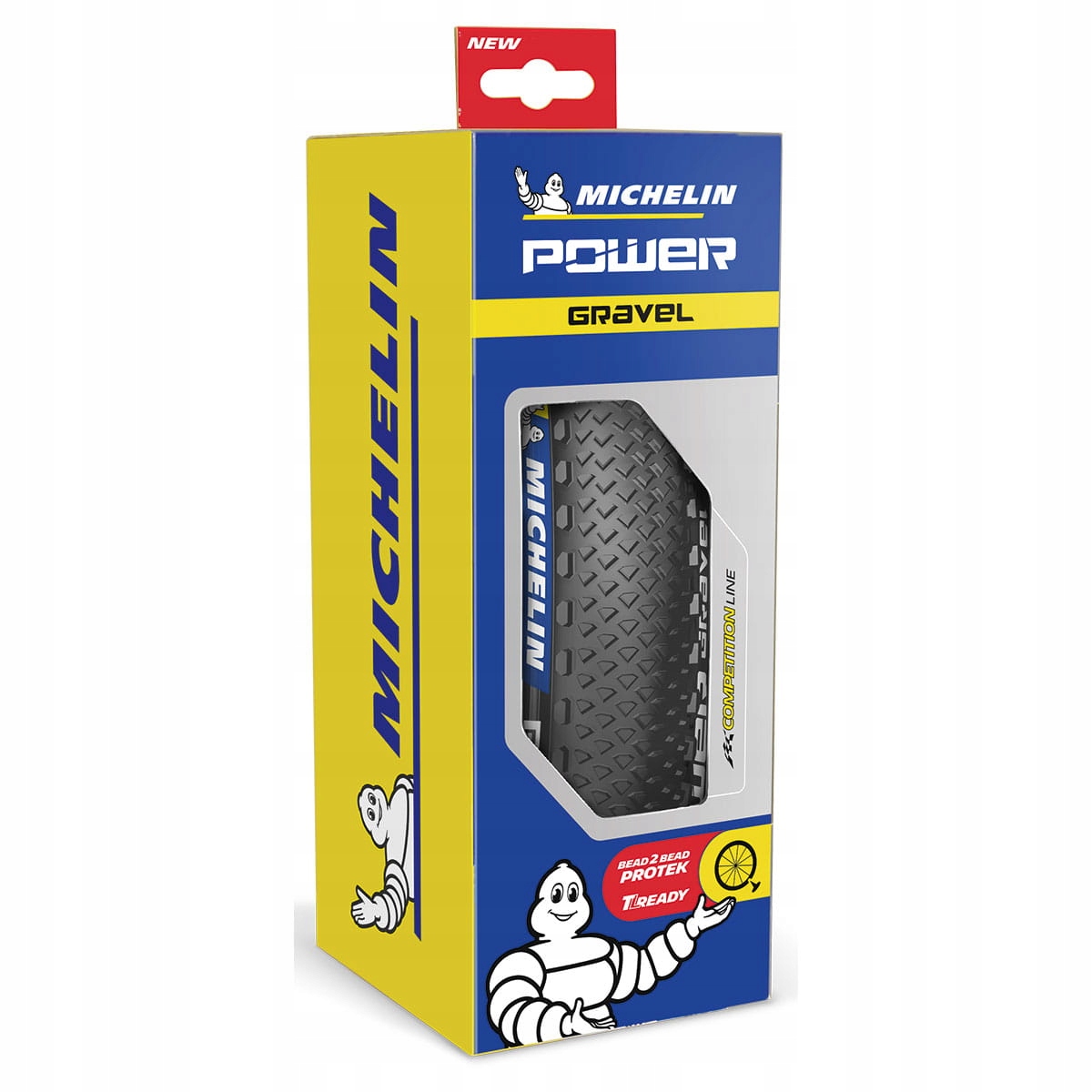 Opona rowerowa Michelin POWER GRAVEL 700x35C (35-622) Tubeless Ready - obrazek 2