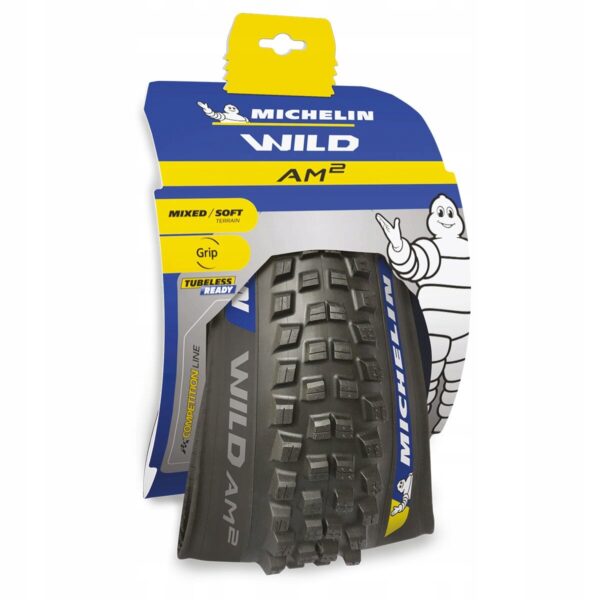 Opona rowerowa Michelin Wild AM² 29x2.40 (61-622) zwijana Tubeless Ready - obrazek 2