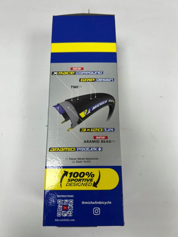 Opona Michelin Power Road 700X25C (25-622) 3x120 TPI zwijana - obrazek 3