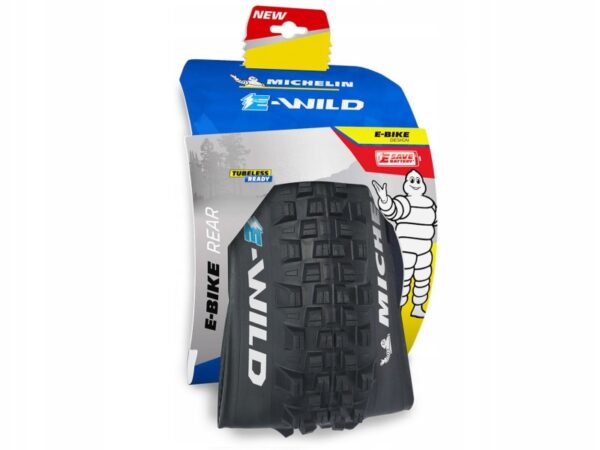 Opona rowerowa Michelin E-Wild Rear 29x2.60 (66-22) E-Bike tylna, zwijana - obrazek 3