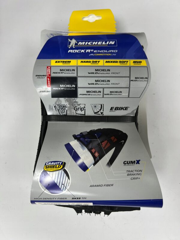 Opona rowerowa Michelin Rock'R² Enduro 27.5x2.35 (58-584) zwijana przód TL - obrazek 3