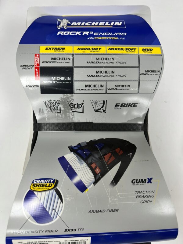 Opona Rowerowa MICHELIN ROCK'r2 Enduro 29X2.35 (58-622) zwijana TLR - obrazek 4