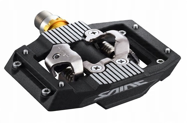 Pedały rowerowe Shimano SPD PD-M821 Saint Komplet z blokami Downhill - obrazek 3