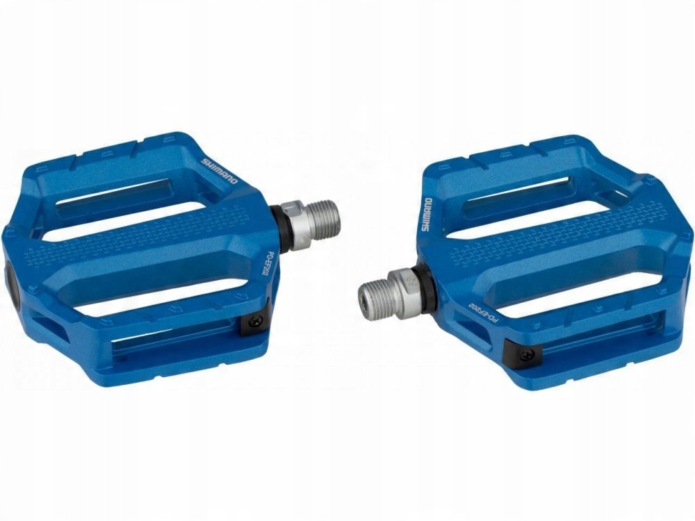 Pedały platformowe Shimano PD-EF202 niebieskie - obrazek 3
