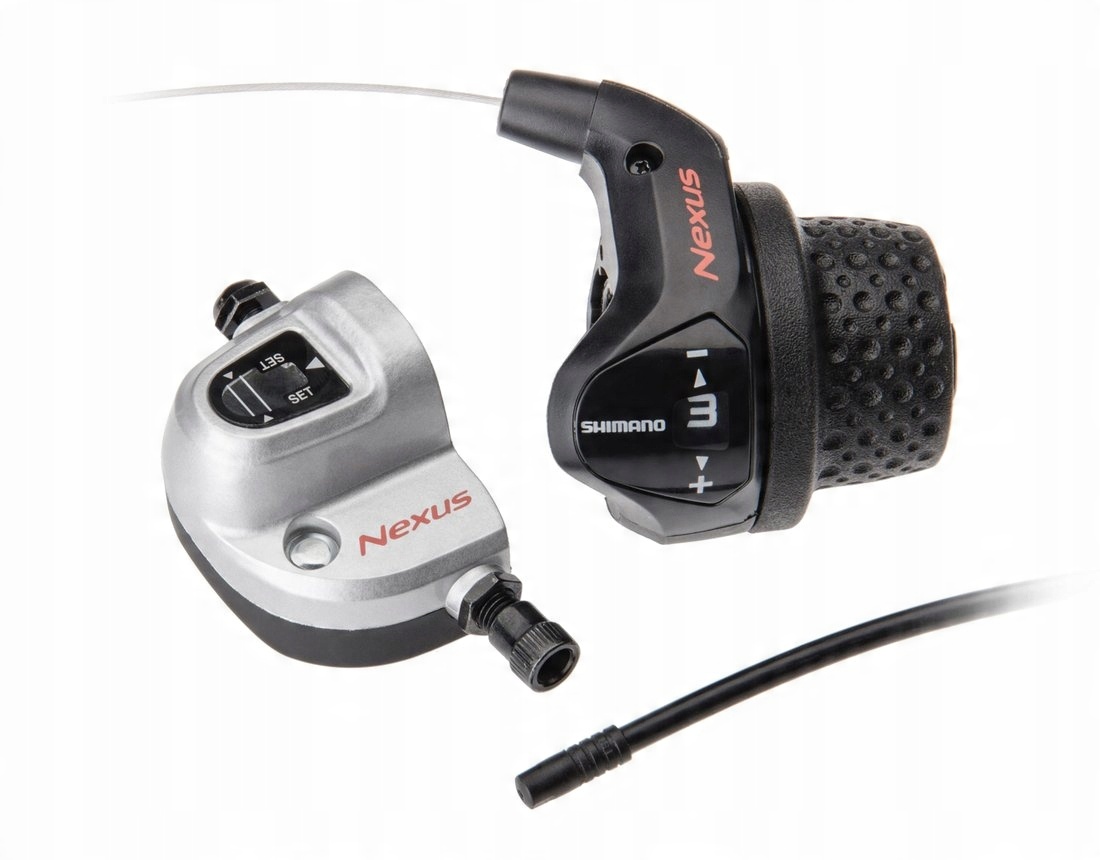 Manetka Shimano Nexus SL-3S41E 3-rzędowa prawa RevoShift + pancerz i linka - obrazek 6