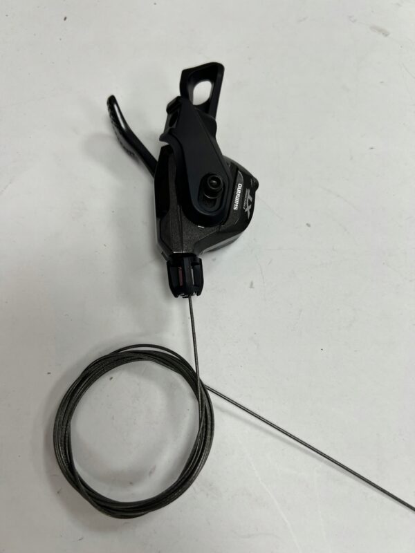 Manetka Shimano Deore XT SL-M8000 I-Spec 'B' 2/3rz lewa + linka - obrazek 2