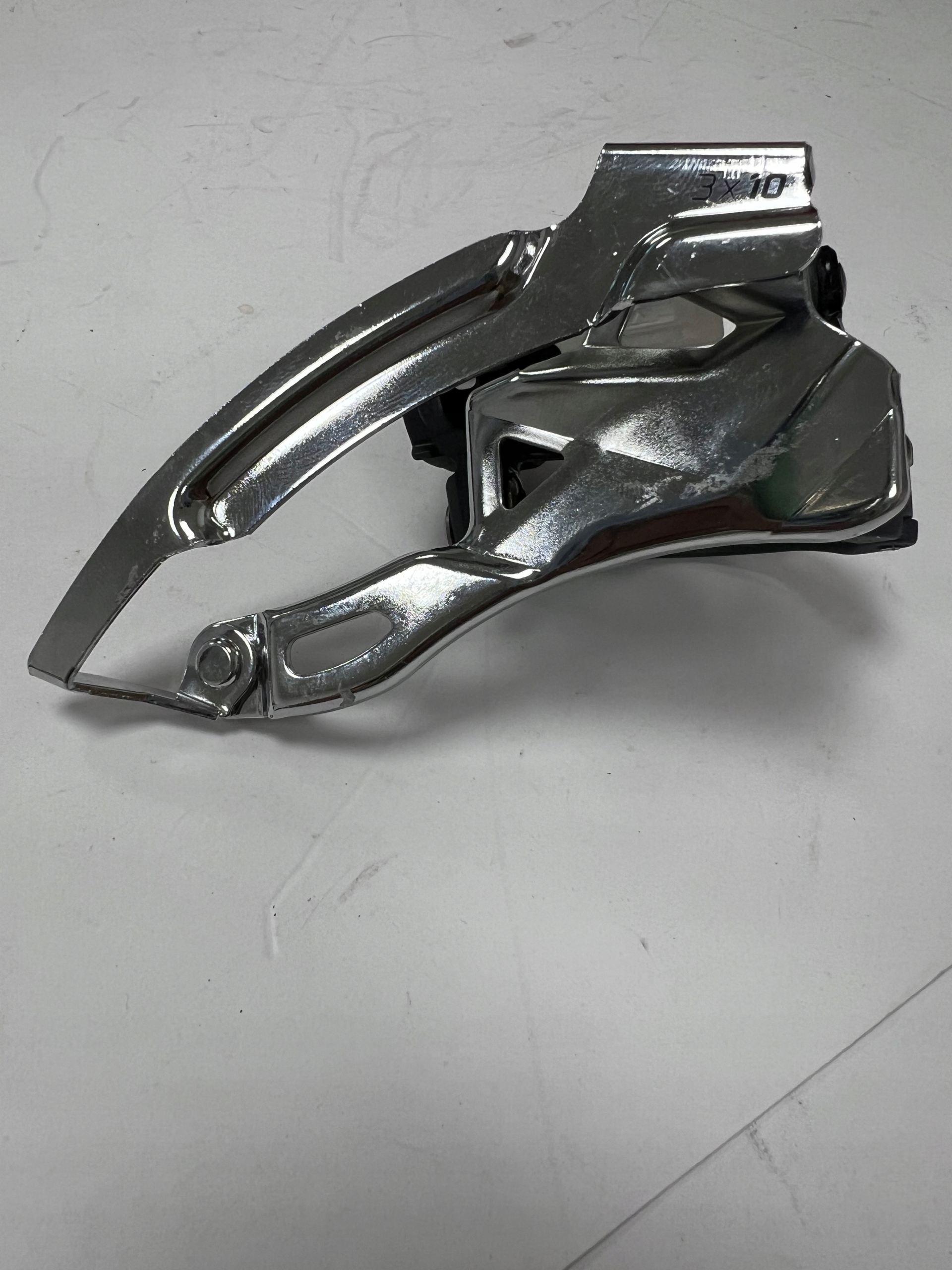 PRZERZUTKA PRZEDNIA SRAM X7 3x10 rzędowa Low Clamp, grafit - obrazek 3