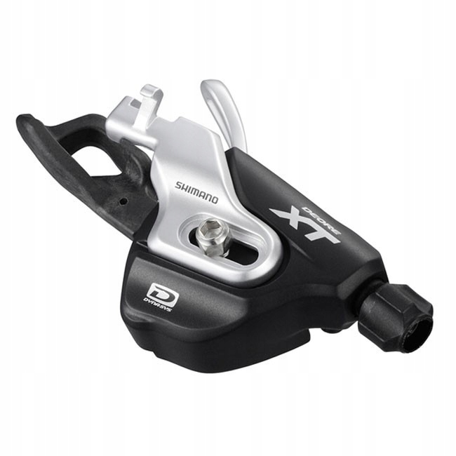 Manetka lewa przednia Shimano Deore XT SL-M780 I-Spec B 2/3speed + linka - obrazek 2