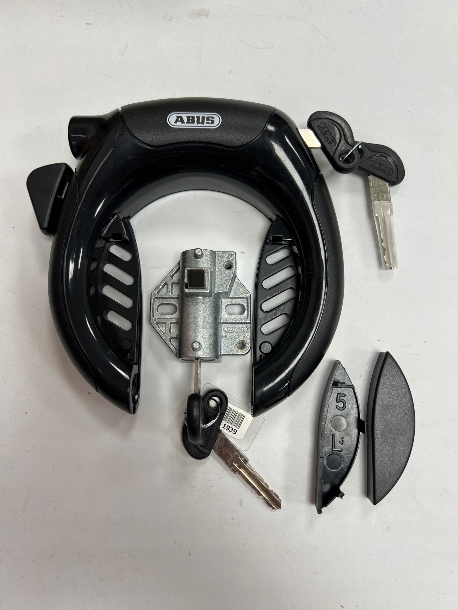 Zapięcie blokada tylnego koła ABUS Pro Shield 5850 + zamek Shimano Steps - obrazek 5