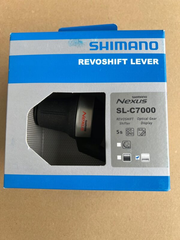 Manetka Shimano Nexus SL-C7000 5-rzędowa prawa RevoShift + pancerz i linka - obrazek 2