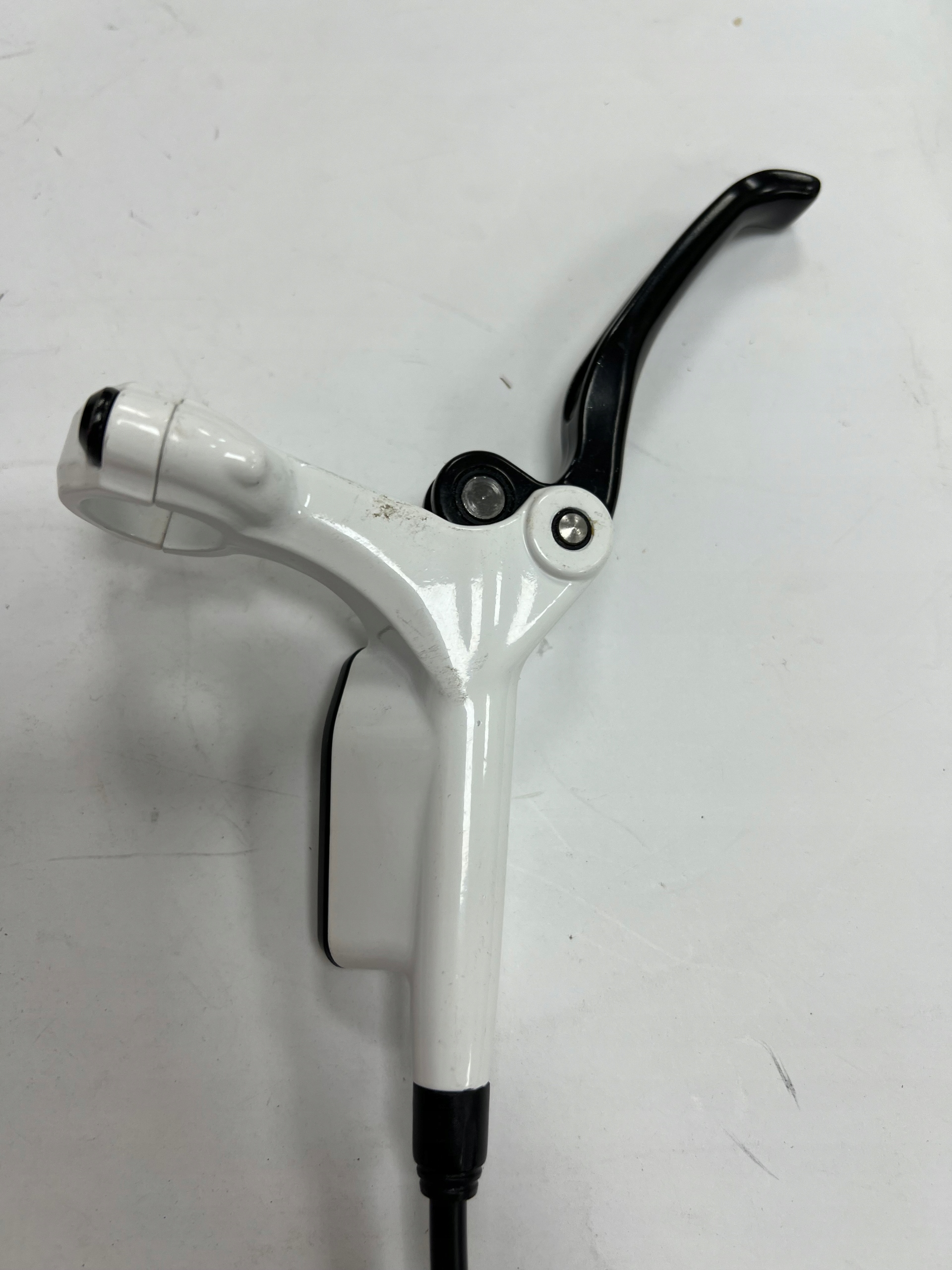 Hamulec hydrauliczny Tektro Draco Tył 178 cm, biały, 2 tłoczki + adaper - obrazek 6