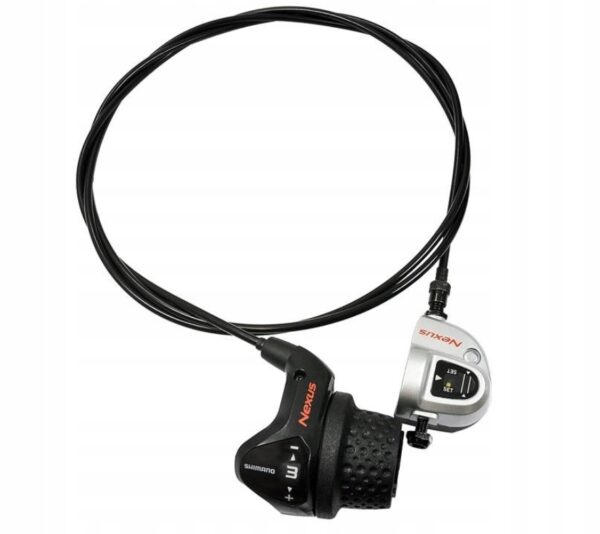 Manetka Shimano Nexus SL-3S41E 3-rzędowa prawa RevoShift + pancerz i linka