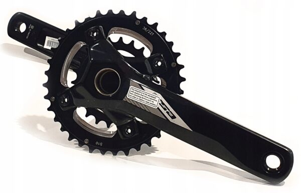 Korba FSA Comet 2x10 rzędowa 38/24t 175 mm Fat Bike MTB + suport Mega Exo - obrazek 6