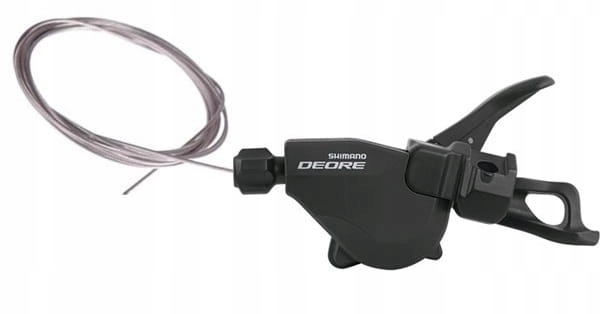 Manetka lewa Shimano Deore SL-M610M I-Spec 2/3 speed + linka - obrazek 2