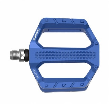 Pedały platformowe Shimano PD-EF202 niebieskie - obrazek 2