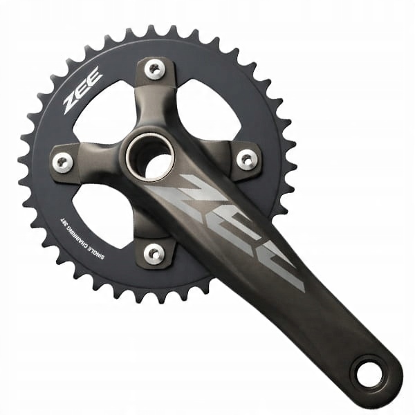 Mechanizm korbowy SHIMANO ZEE FC-M645 1x10 rzędowa 170 mm 36T - obrazek 2