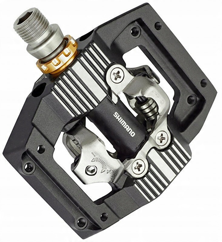 Pedały rowerowe Shimano SPD PD-M821 Saint Komplet z blokami Downhill - obrazek 6