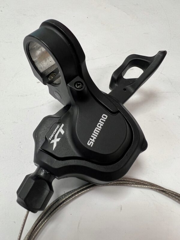 Manetka przednia Shimano Deore XT SL-M780 2/3 rzędowa + linka - obrazek 3